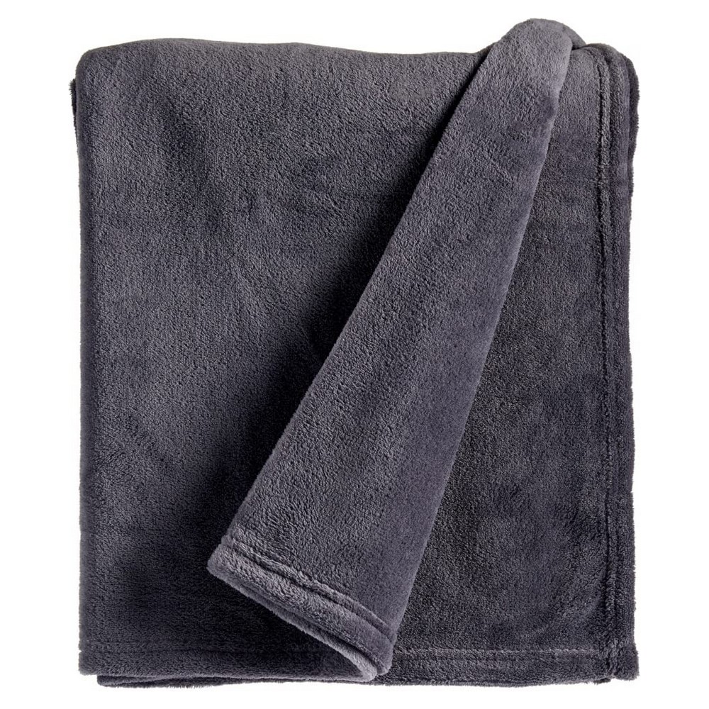 Fleece Blanket Grey (125 x 150 cm)
