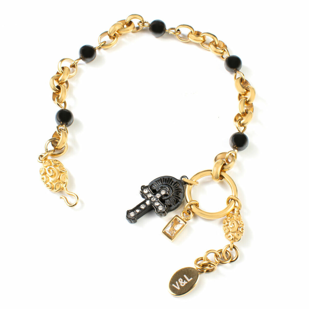 Bracelet Unique doré Métal doré à l'or fin - Bijoux Créations femme -  Création Gas Bijoux