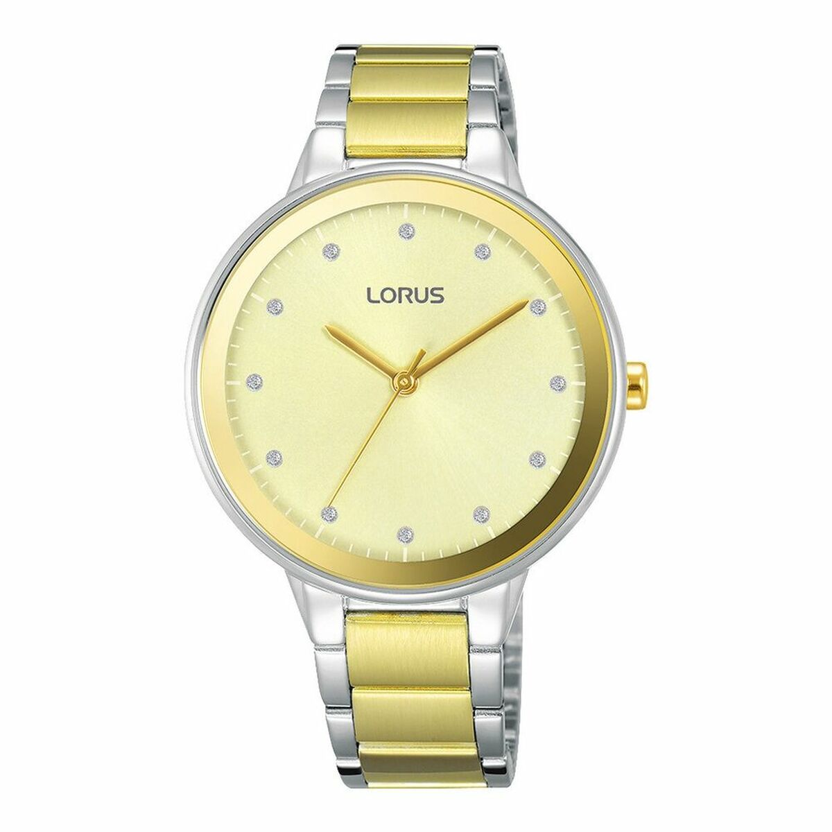 Ανδρικά Ρολόγια Lorus RG281LX9 Χρυσό Ασημί