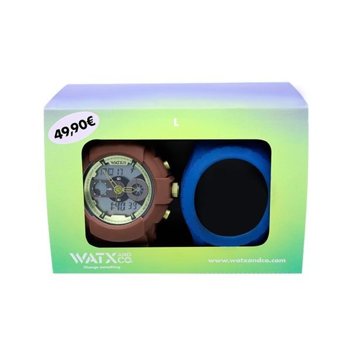 Montre Unisexe Watx & Colors WACOMBOL10 (Ø 49 mm)