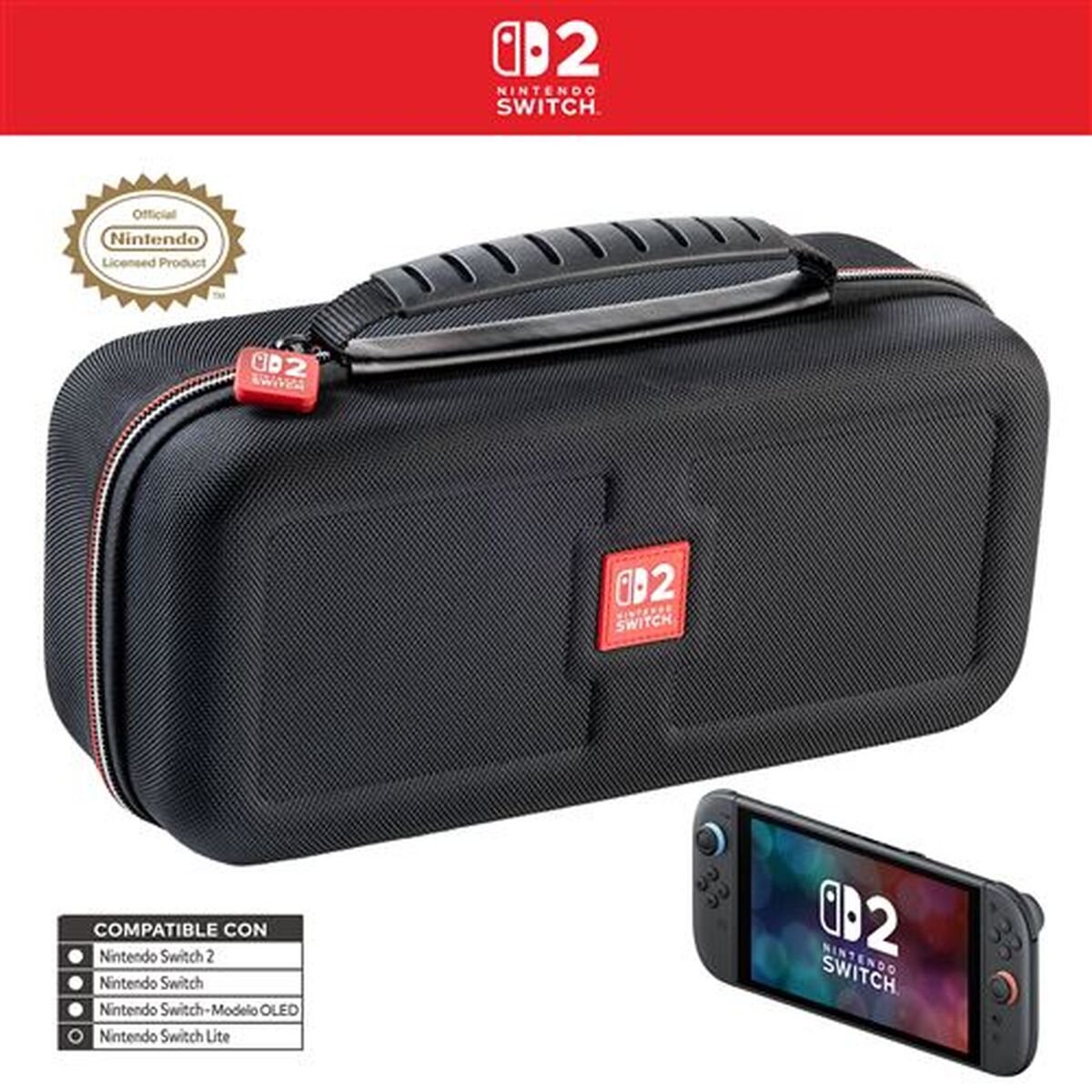 Bild von Case for Nintendo Switch 2 Ardistel NS230 XL Black