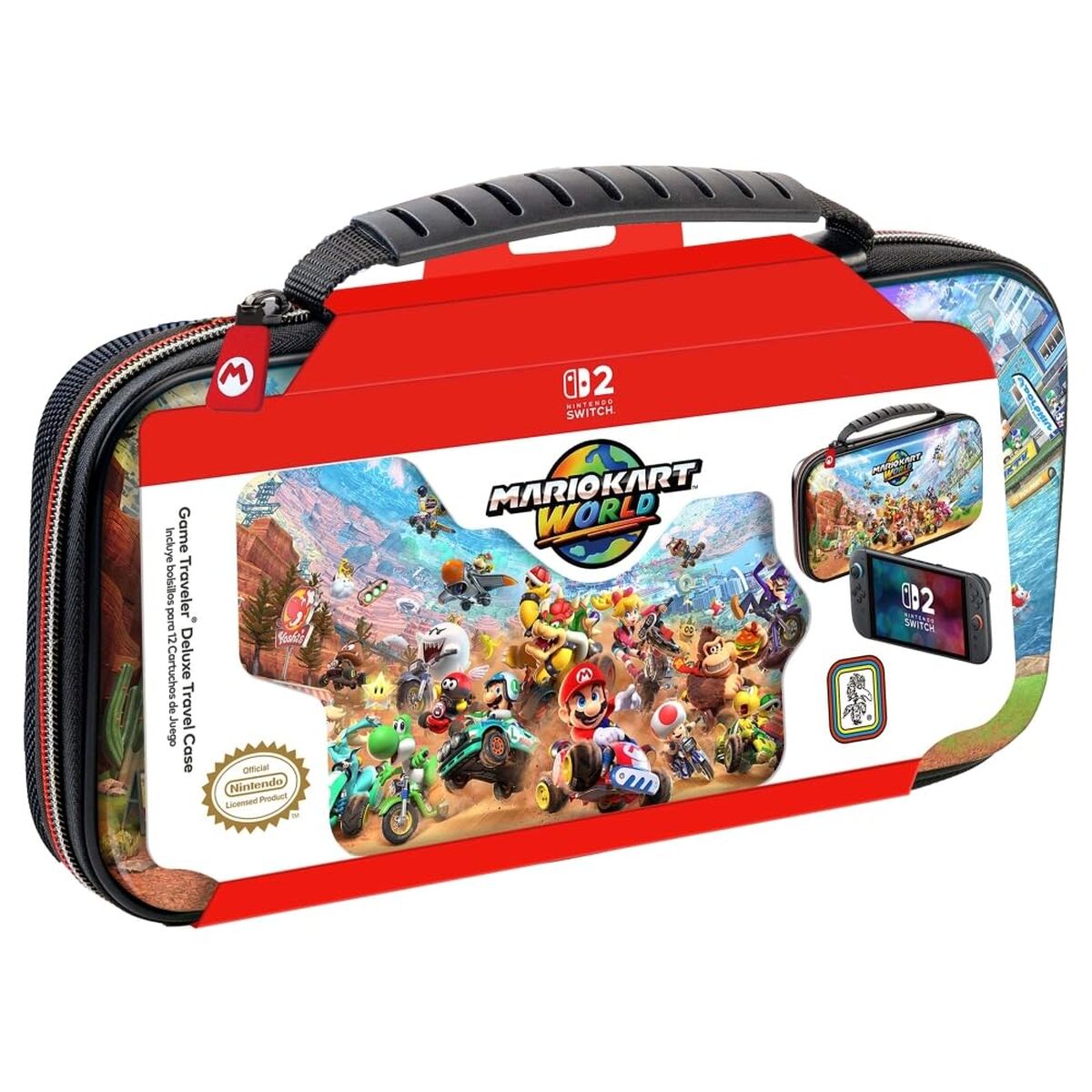 Bild von Case for Nintendo Switch 2 Ardistel MARIOKARTW NS212MKW Black