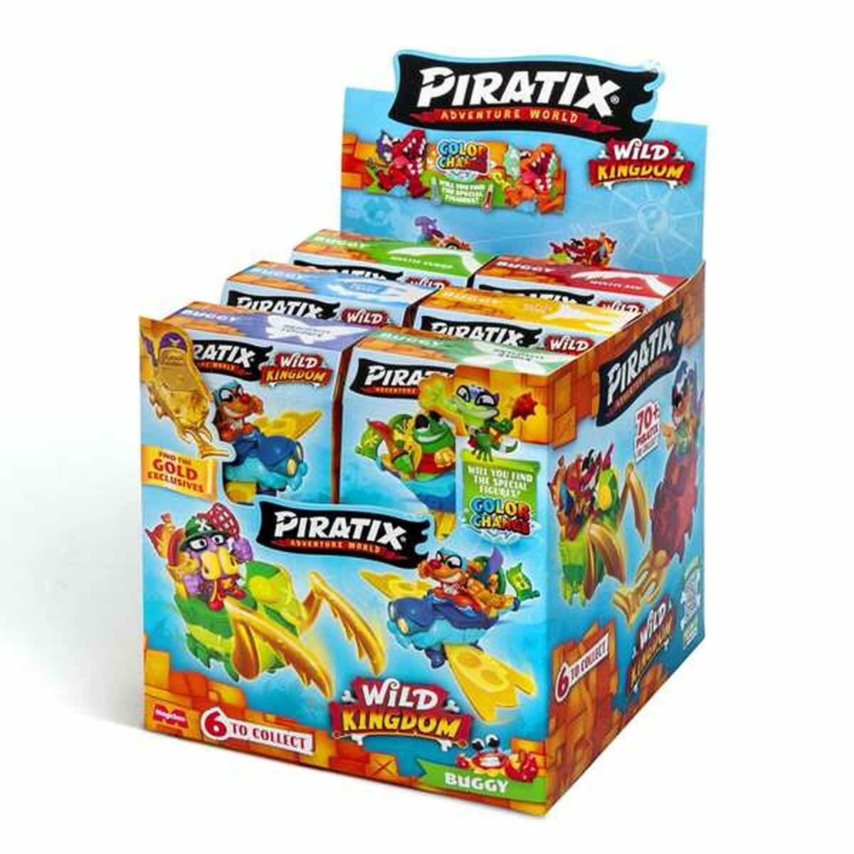 Image secondaire de Playset Piratix 6,5 cm