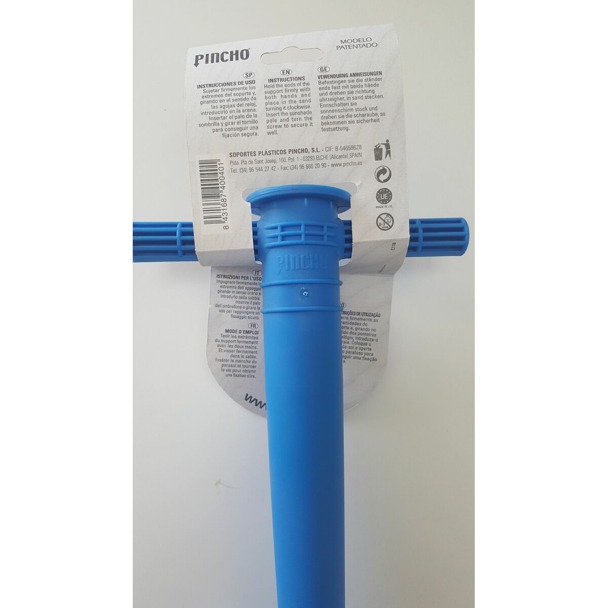 Umbrella Anchor 400401 Red Blue Pistachio Silver Yellow Navy Blue 32 x 16,5 x 6,50 cm (32 x 16,5 x 6,50 cm)