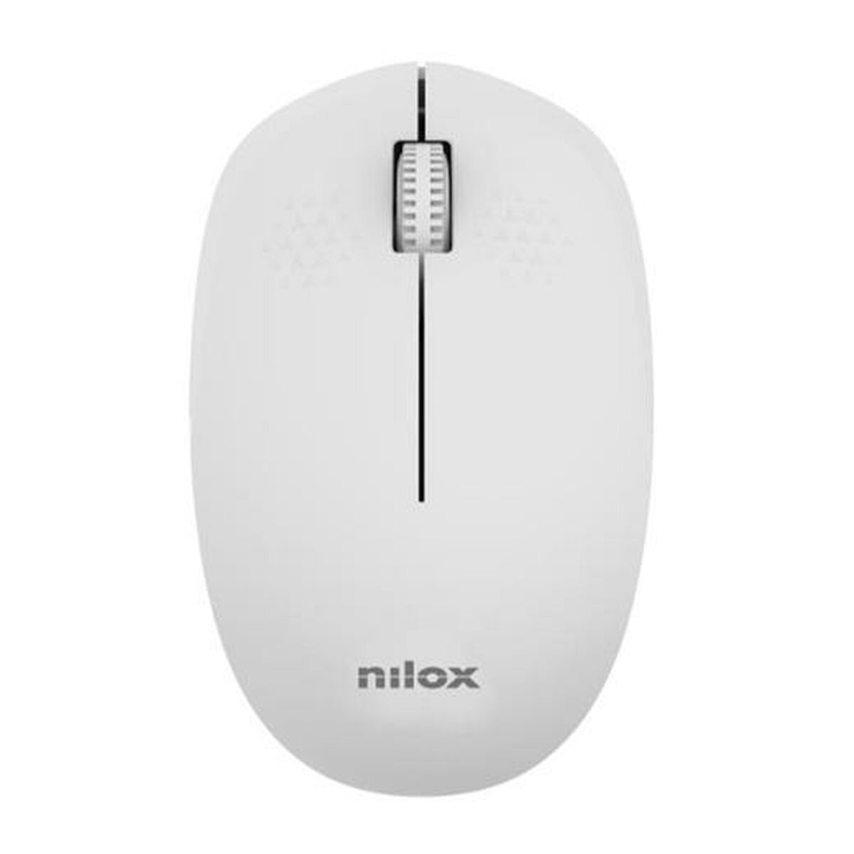 Οπτικό ασύρματο ποντίκι Nilox Μαύρο Γκρι 1000 dpi