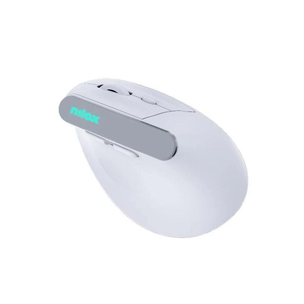 Picture of Mouse Nilox Wir Vertical Rec. Silen 1600DPI White 1600 dpi