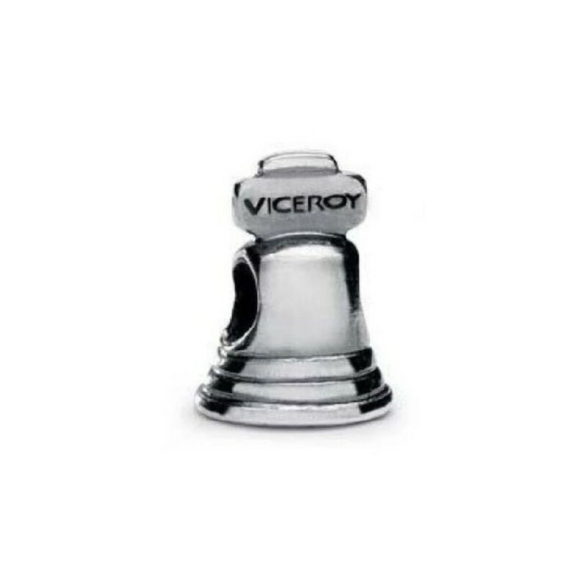 Perle de verre Femme Viceroy VMM0018-00 Argenté (1 cm)