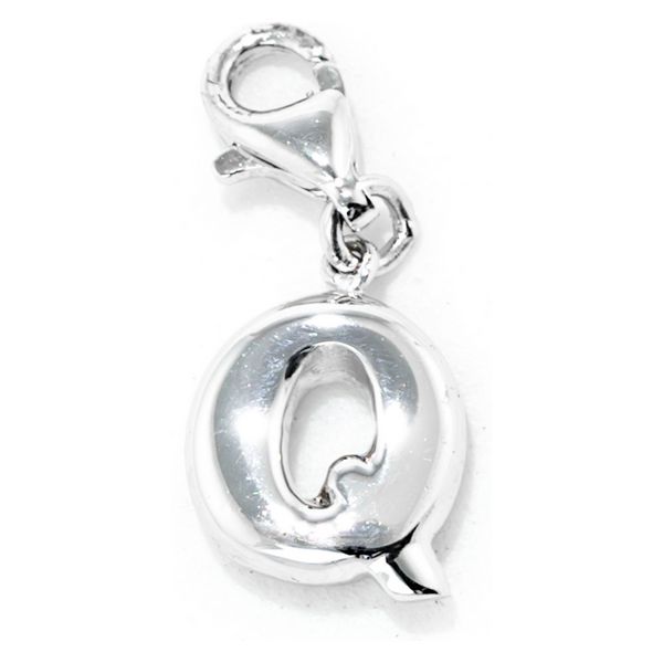 Perle de verre Femme Xenox CHARM_Q Argenté (1 cm)