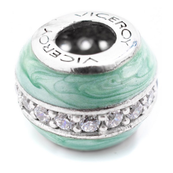 Perle de verre Femme Viceroy VMM0316-24 (1 cm) Vert (1 cm)