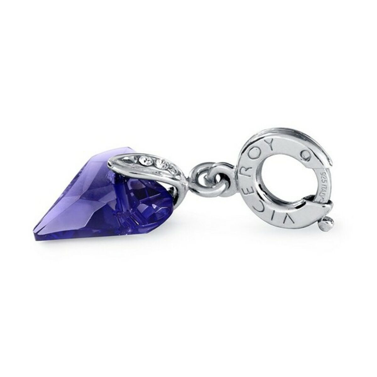 Perle de verre Femme Viceroy VMM0288-07 Violet (1 cm)