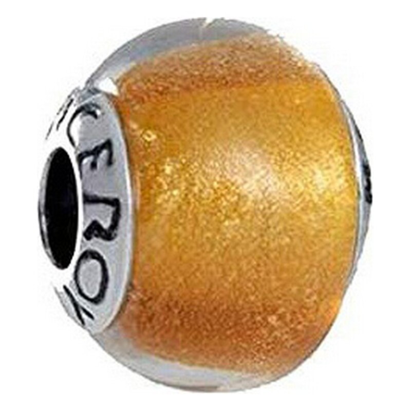 Perle de verre Viceroy VMB0010-20 Marron (1 cm)
