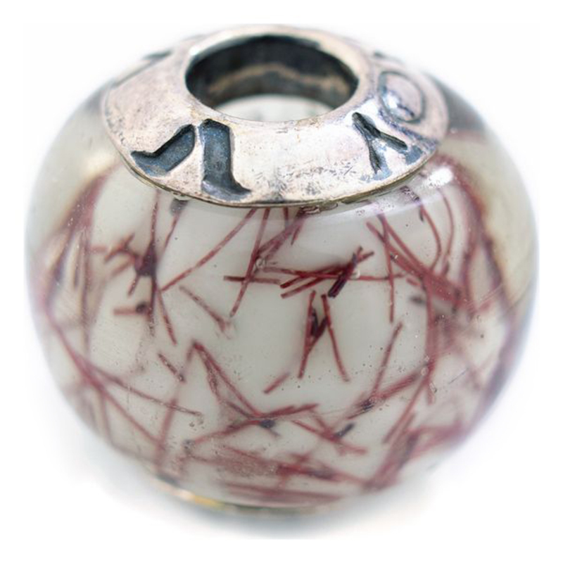 Perle de verre Femme Viceroy VMB0016-24 Marron Gris (1 cm)