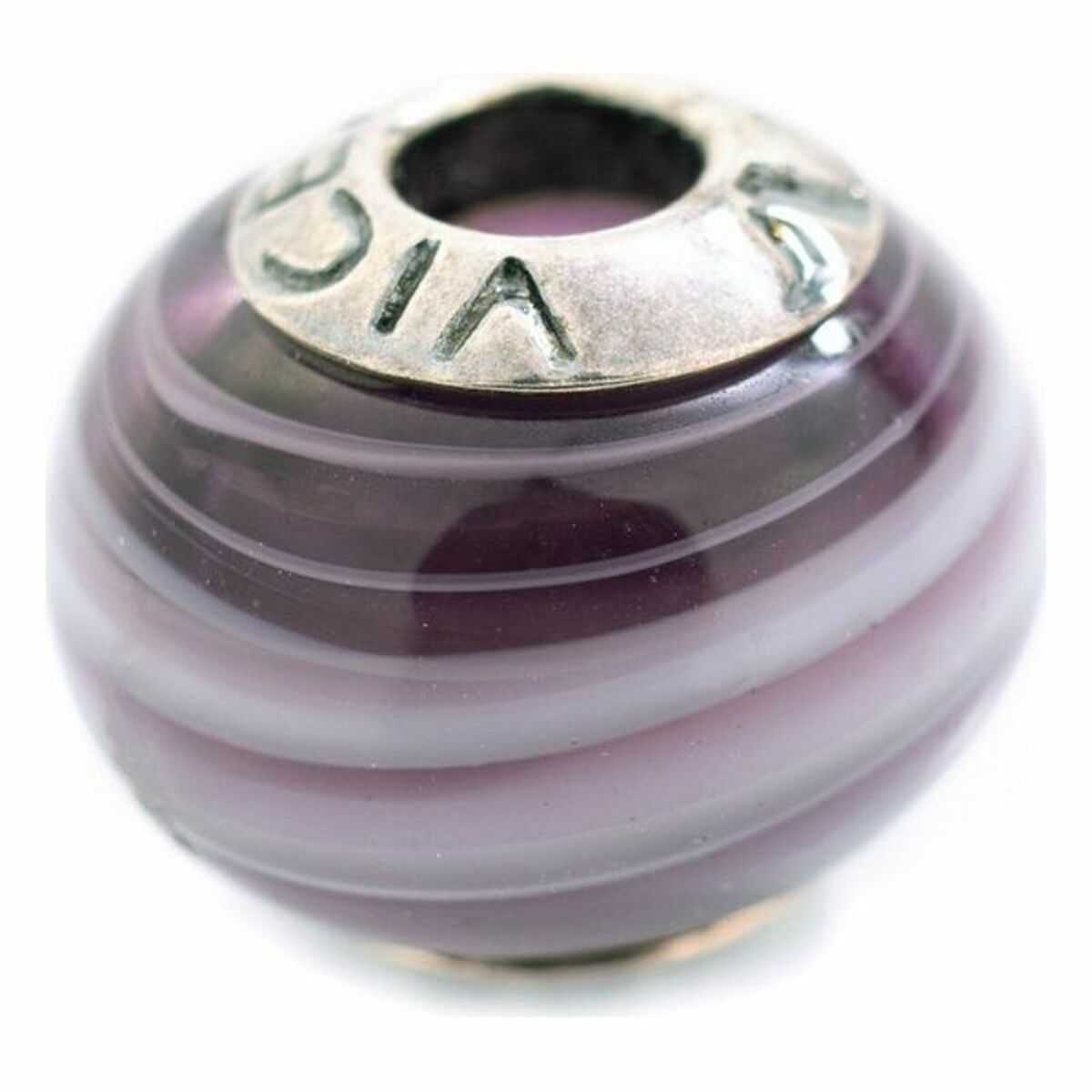 Perle de verre Femme Viceroy VMB0031-27 Violet (1 cm)