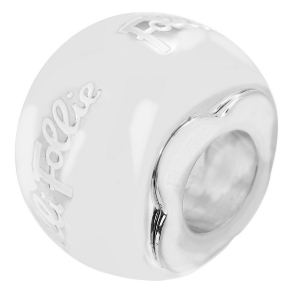 Perle de verre Femme Folli Follie 1P13F005 Gris (1 cm)
