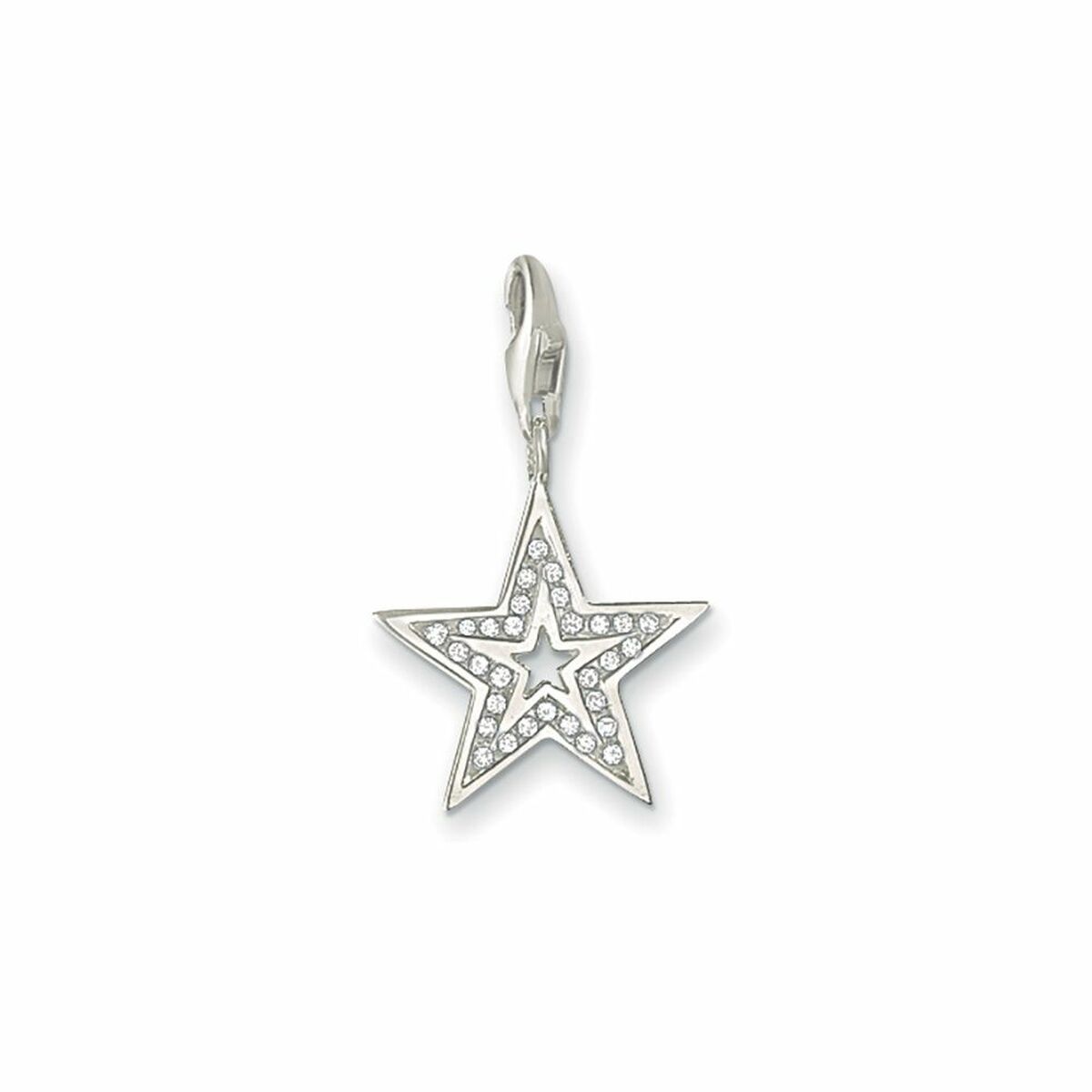 Pendentif Femme Thomas Sabo 0273-051-14 Gris 30 mm
