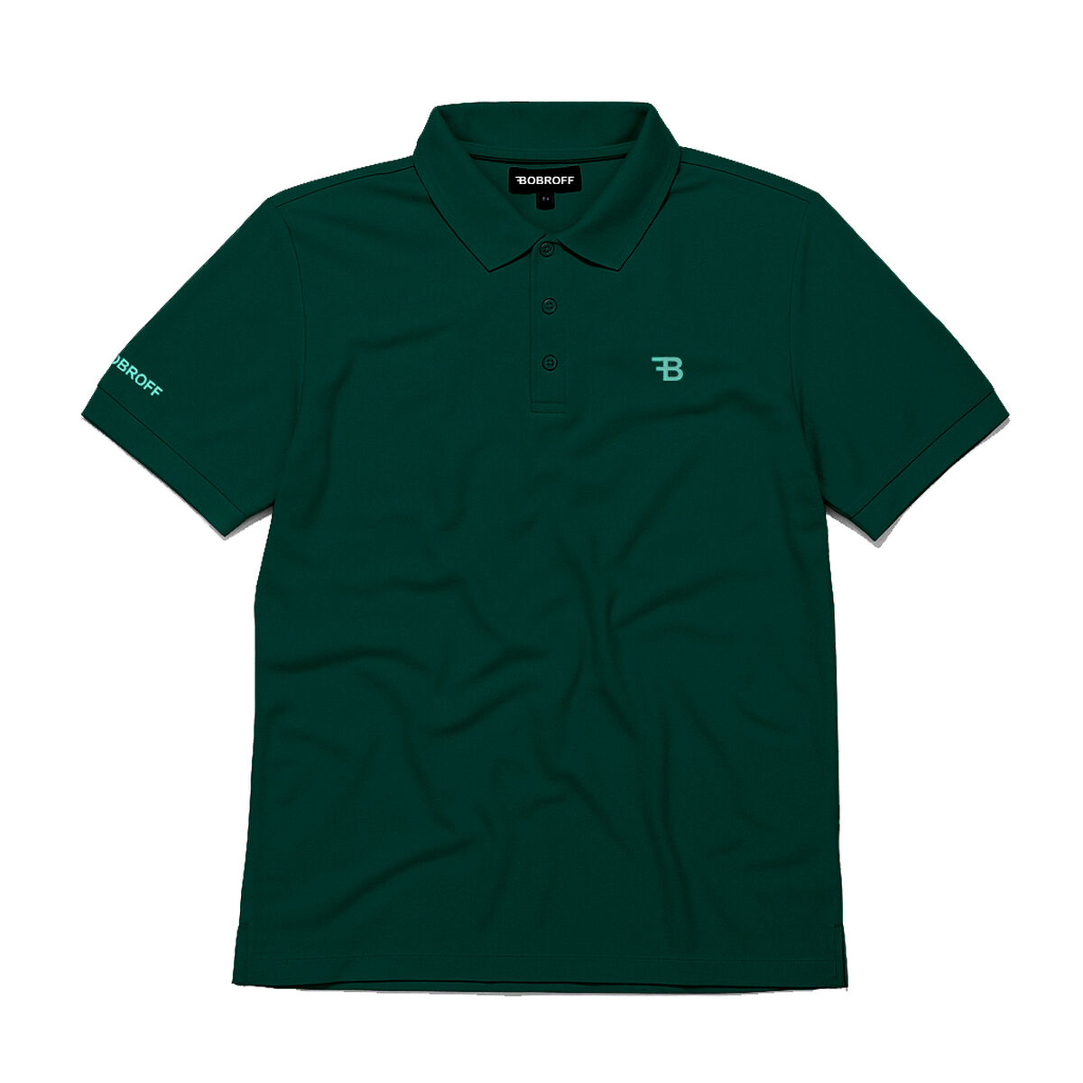 Polo à manches courtes homme Bobroff Vert
