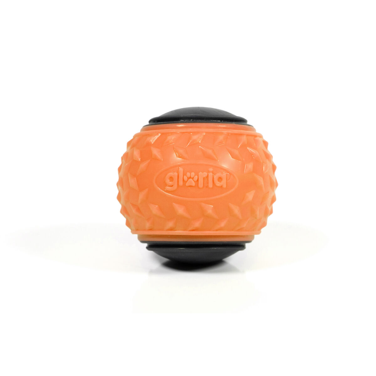 Image secondaire de Boule pour animaux de compagnie Gloria PLAY AND RUN Orange TPR M 6,35 cm 2 Unités