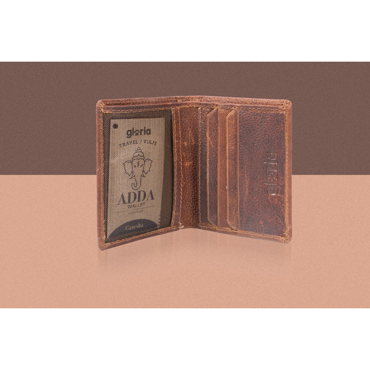 Men’s Wallet Gloria GANESHA Brown