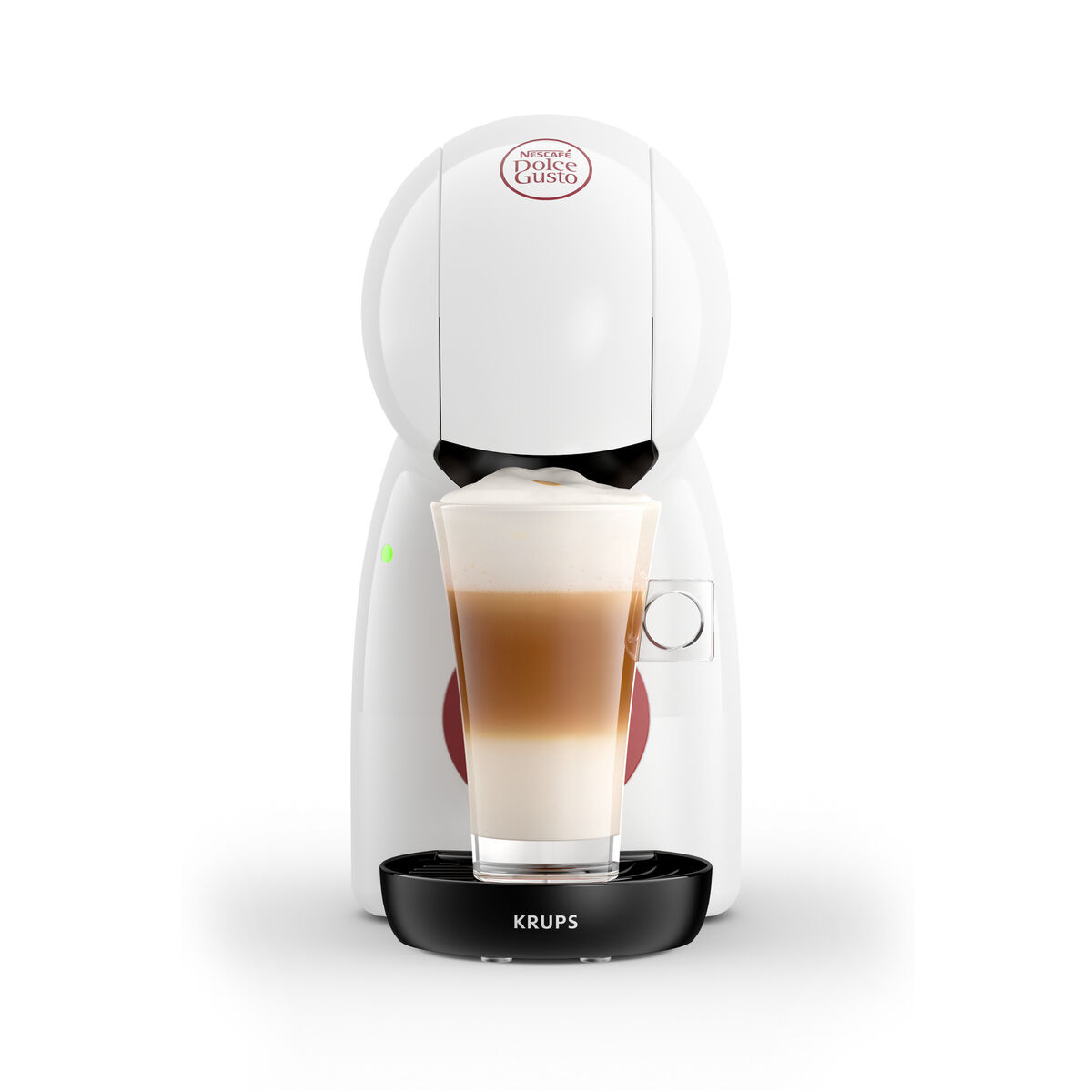 Krups DOLCE GUSTO PICCOLO XS Hvid Kapselkaffemaskine - 1600 W, 15 Bar Tryk