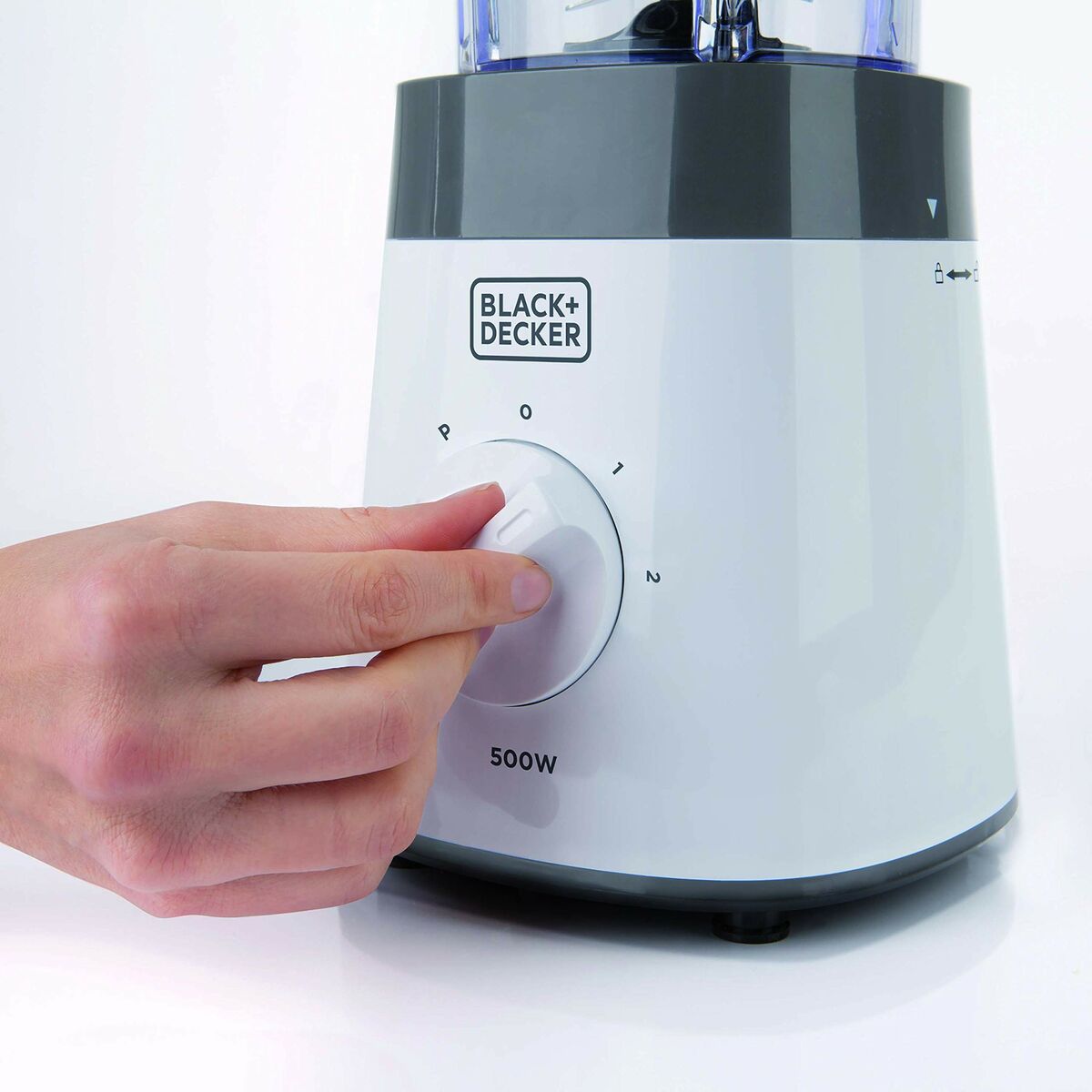 Image secondaire de Bol mixeur Black & Decker BXJB500E Blanc Transparent 500 W 1,5 L