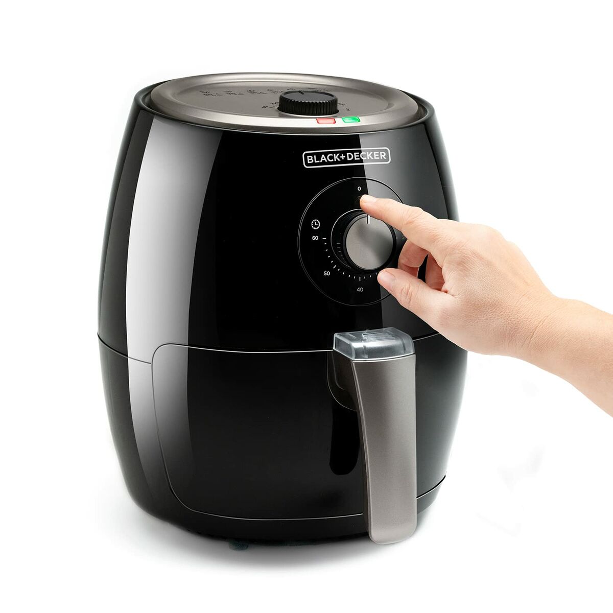 Image secondaire de Friteuse à Air Black & Decker BXAF2500E Noir 1500 W 2,5 L