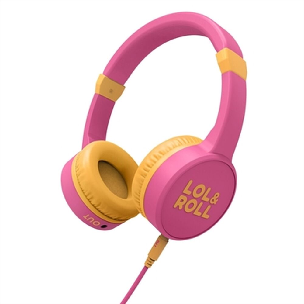 Hovedtelefoner med mikrofon Energy Sistem Lol&Roll Pop Kids Pink
