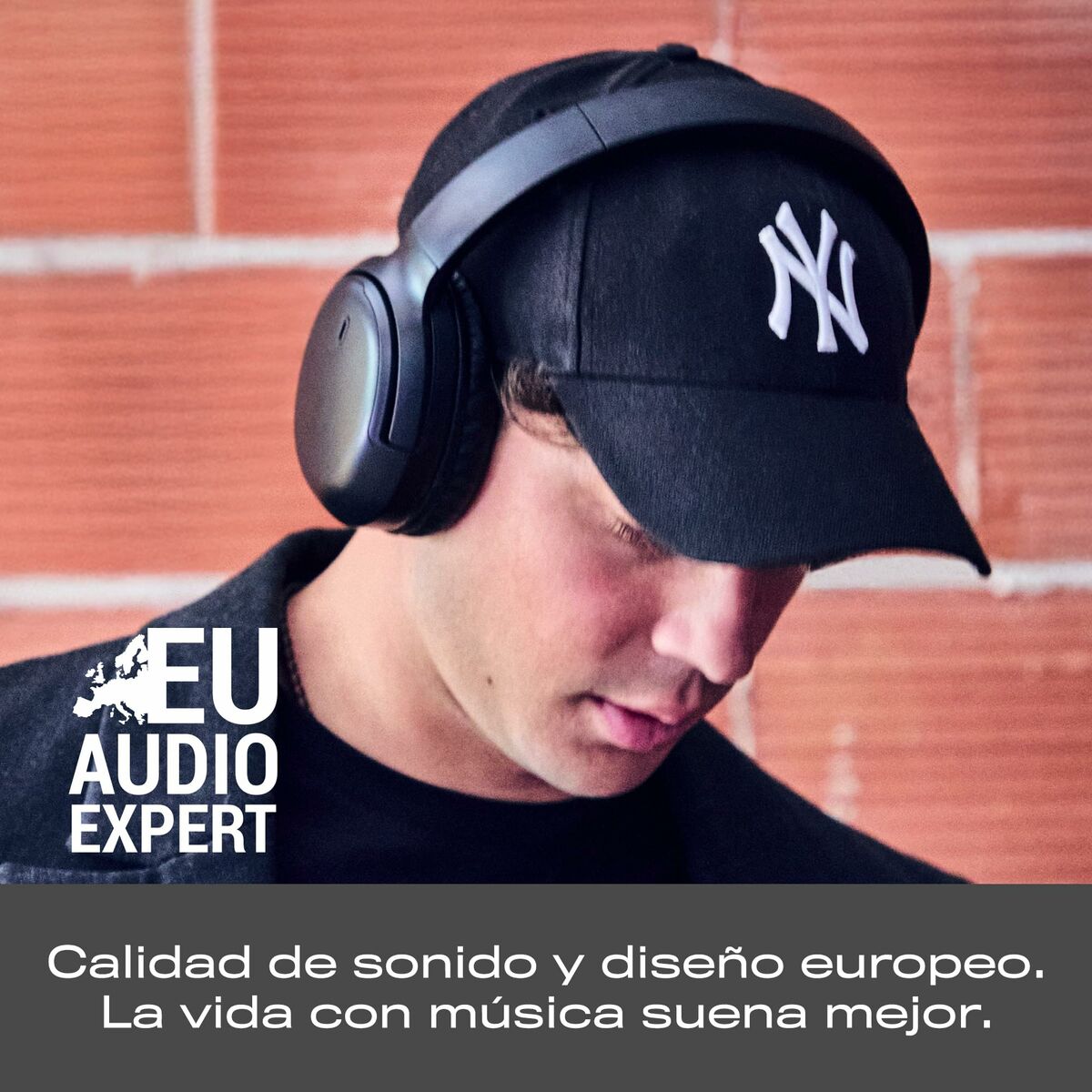 Picture of Headphones with Headband Energy Sistem 459674 Black
