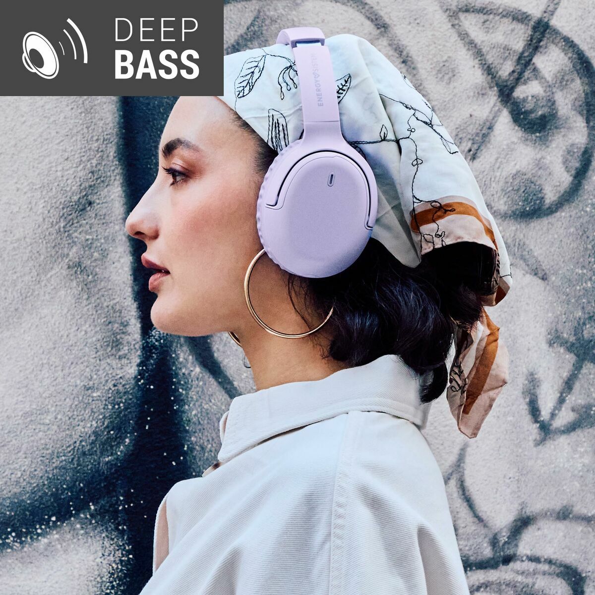 Picture of Headphones with Headband Energy Sistem 459681 Lavendar