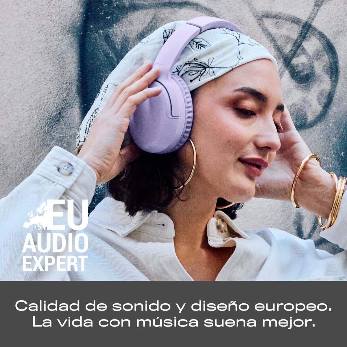 Picture of Headphones with Headband Energy Sistem 459681 Lavendar