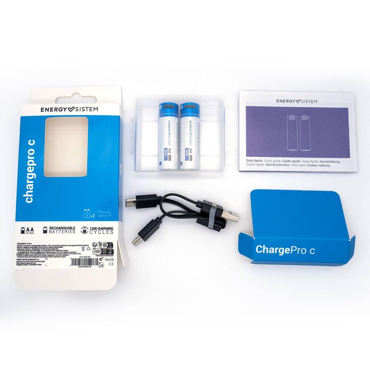 Rechargeable Batteries Energy Sistem 500185