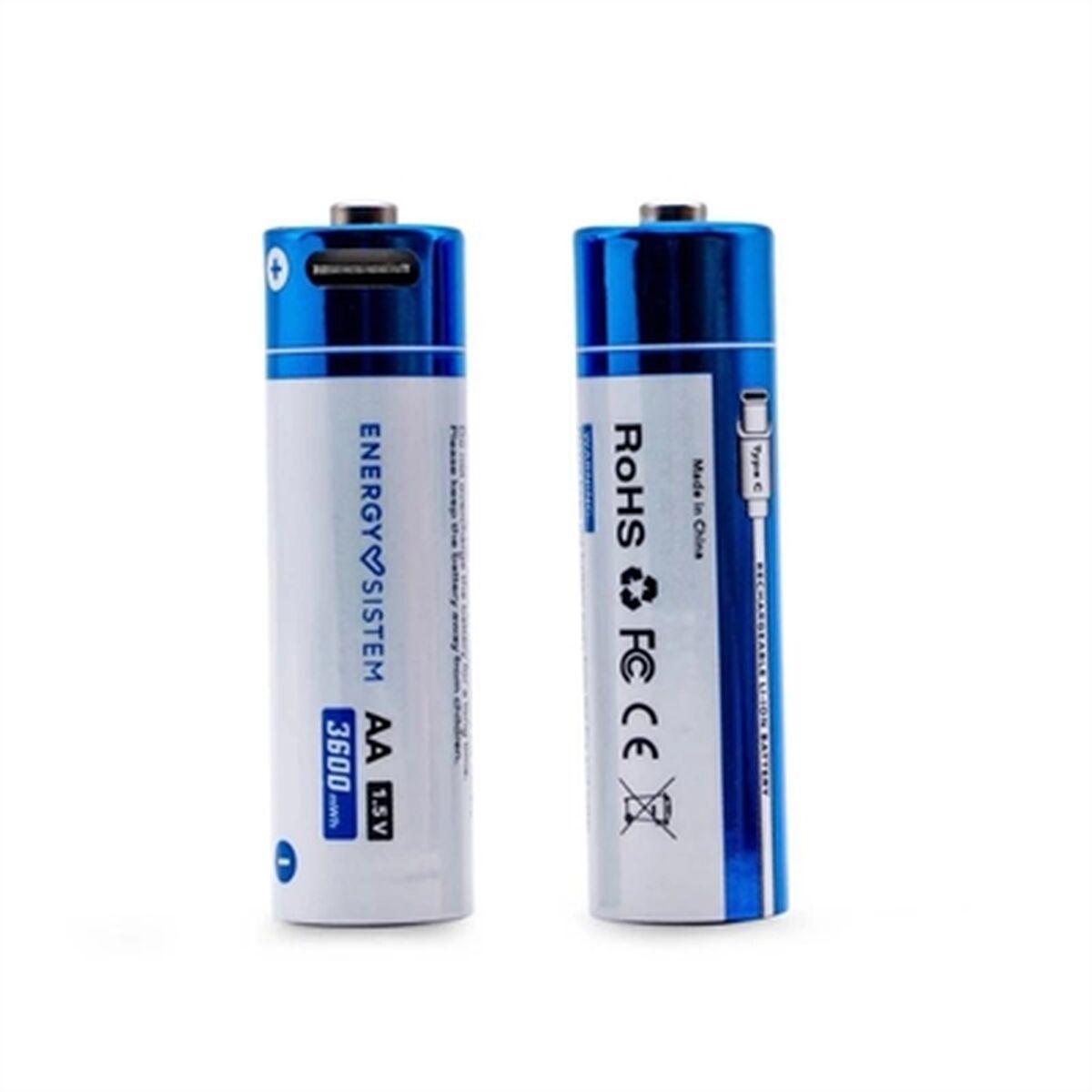 Rechargeable Batteries Energy Sistem 500185 Picture of Rechargeable Batteries Energy Sistem 500185