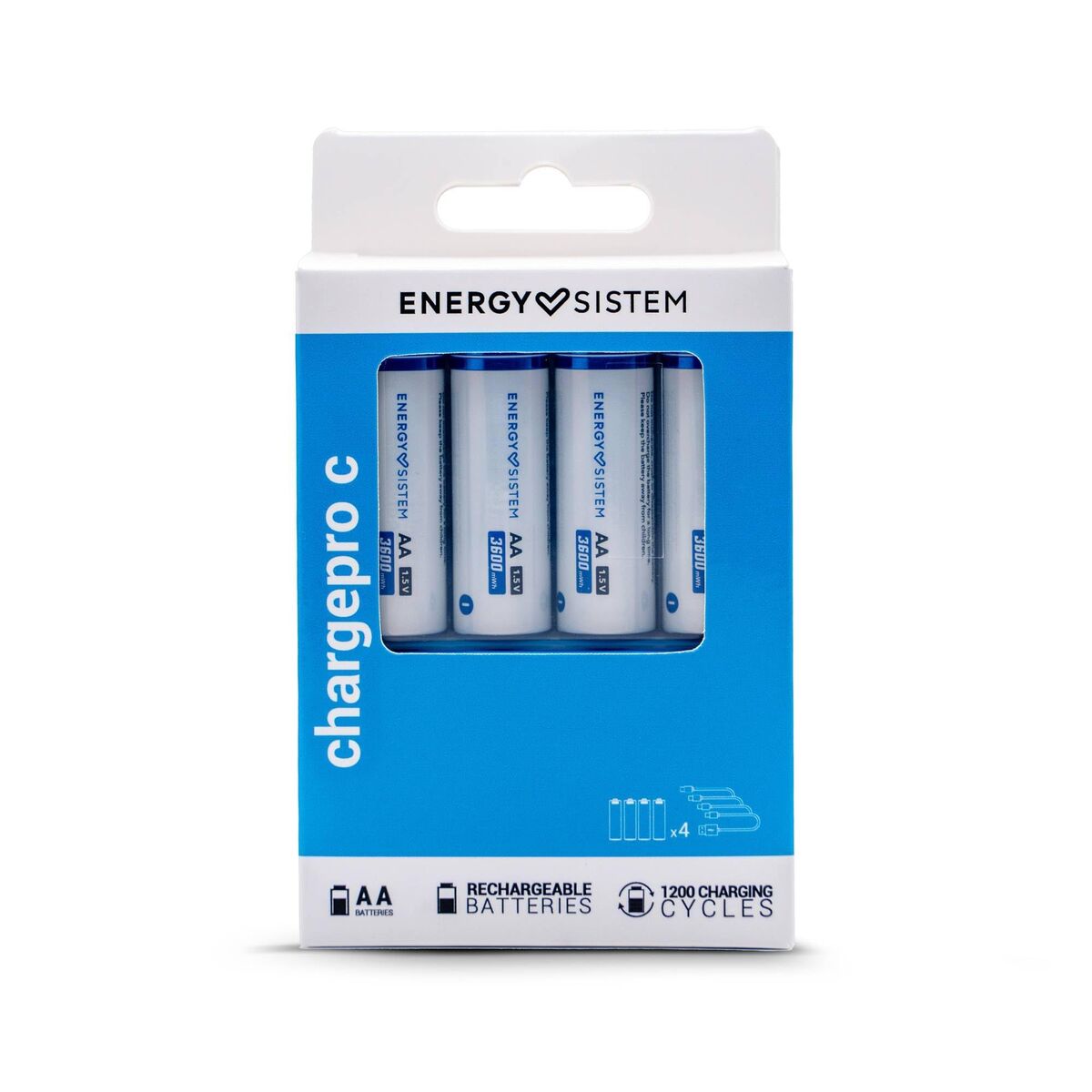 Rechargeable Batteries Energy Sistem 500192