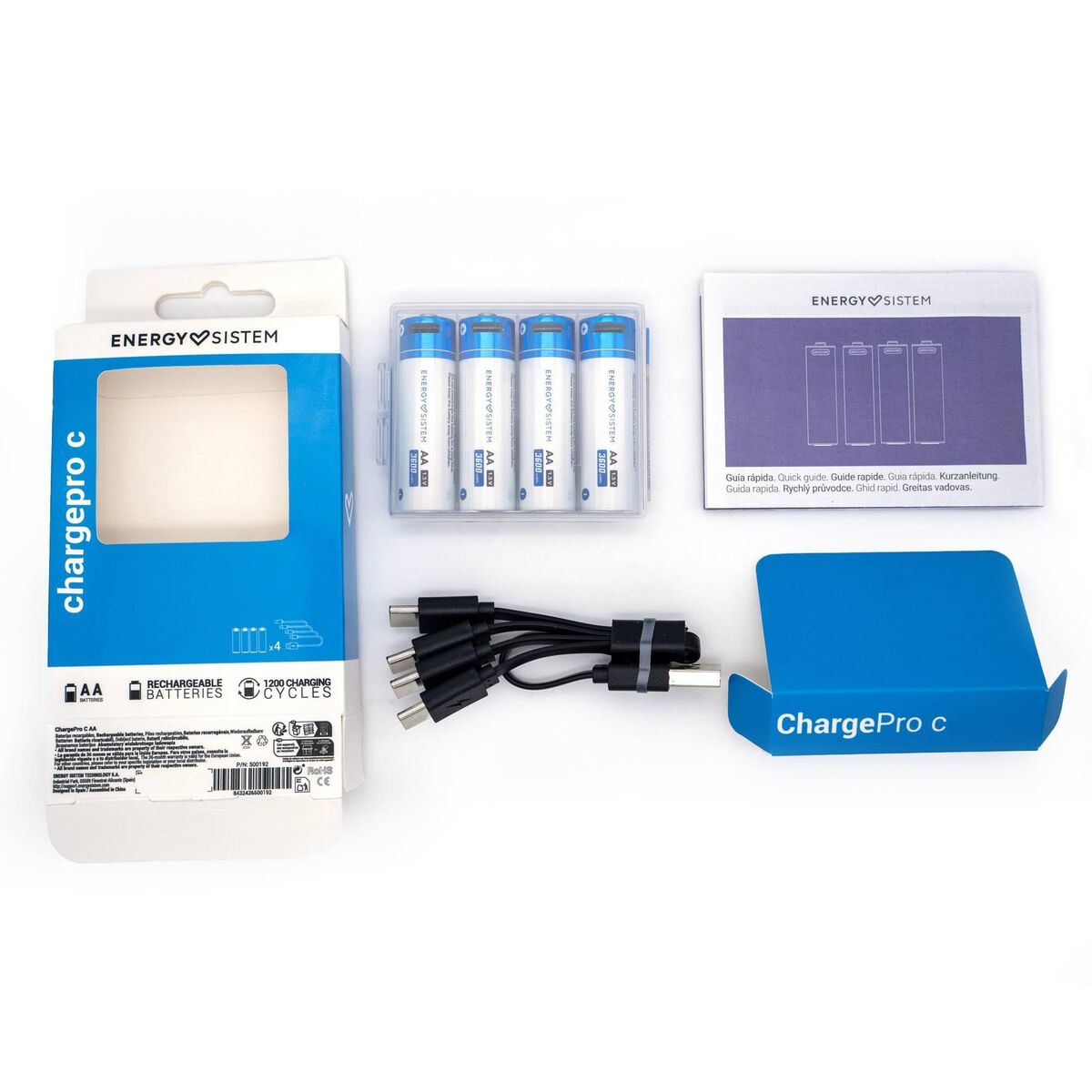 Rechargeable Batteries Energy Sistem 500192