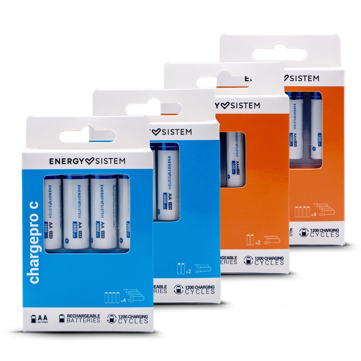 Rechargeable Batteries Energy Sistem 500208