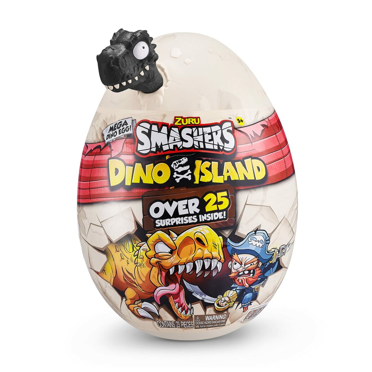Œuf surprise Bizak Zuru Smashers Dino Island Epic Dinosaure Plastique