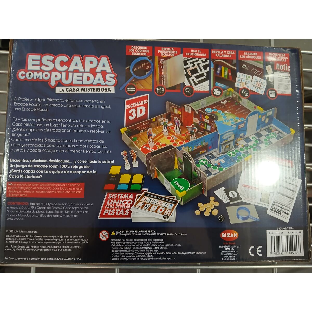 Image secondaire de Jeu de société Bizak Escapa como puedas - Escape Room Familiar ES