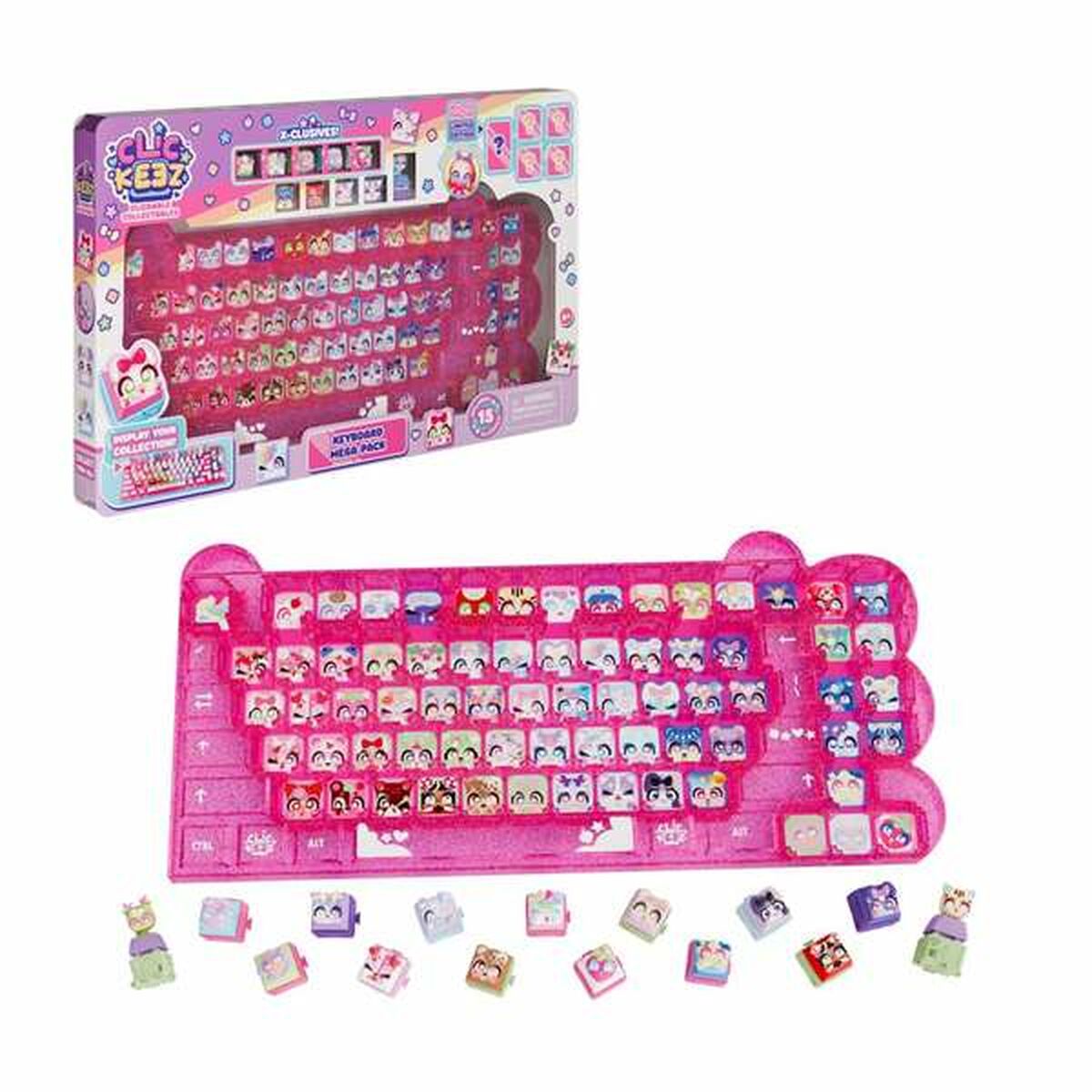 Afbeeldingen van Keyboard Bizak Clickeez