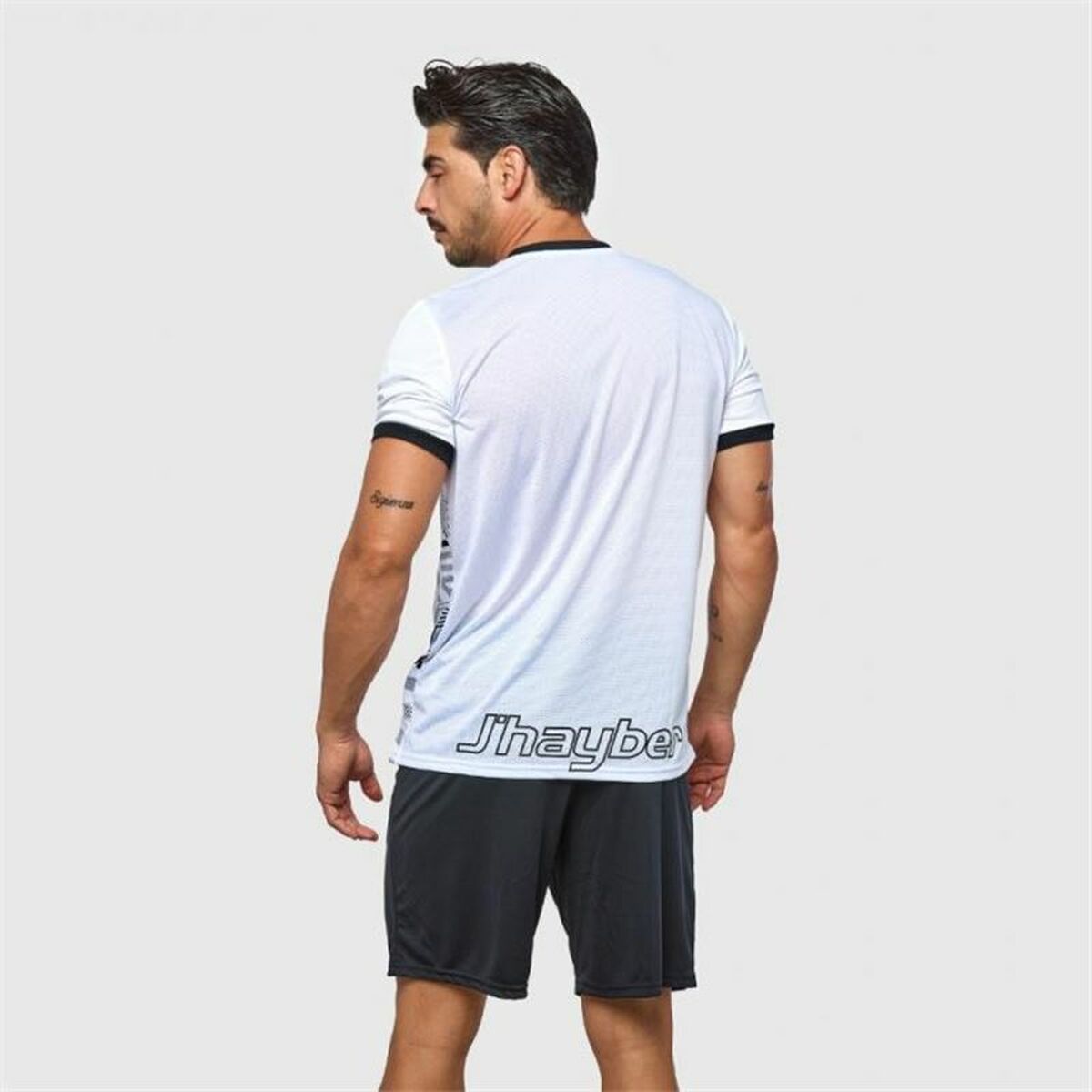 Sportoutfit voor volwassenen J-Hayber Tire Wit 2 Onderdelen