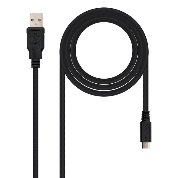 Câble USB 2.0 A vers Micro USB B NANOCABLE 10.01.0501 (1,8 m)   