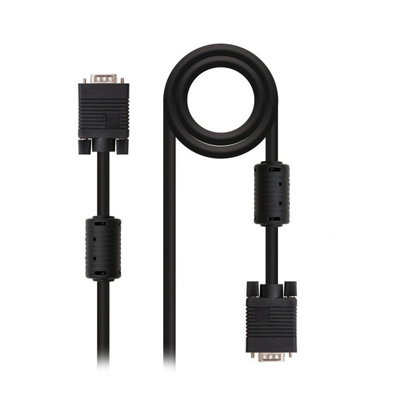 Câble VGA NANOCABLE 10.15.01 Noir  1,8 m 