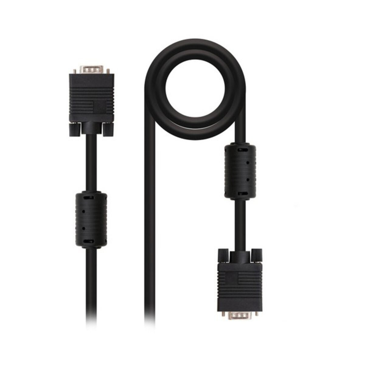 Afbeeldingen van VGA Cable NANOCABLE 10.15.01 Black