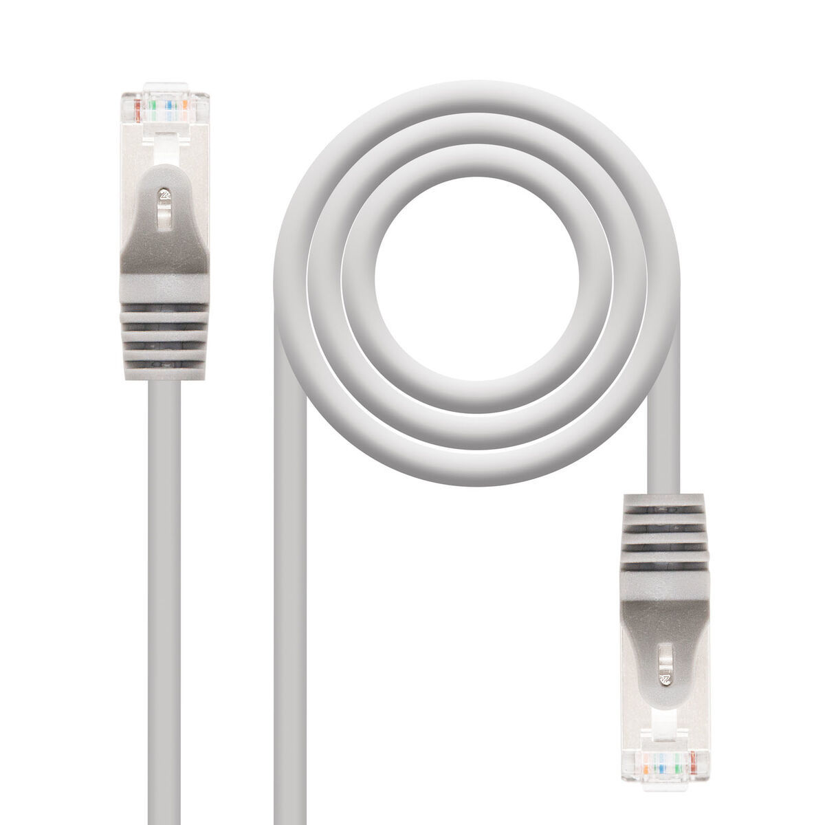 Picture of UTP Category 6 Rigid Network Cable NANOCABLE 15m Cat6e Grey 15 m