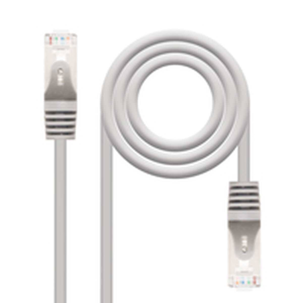 Picture of UTP Category 6 Rigid Network Cable NANOCABLE 15m Cat6e Grey 15 m