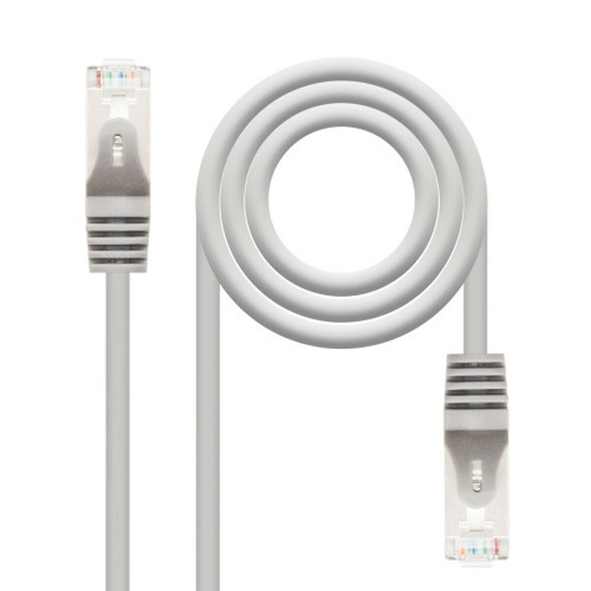Picture of UTP Category 6 Rigid Network Cable NANOCABLE 15m Cat6e Grey 15 m