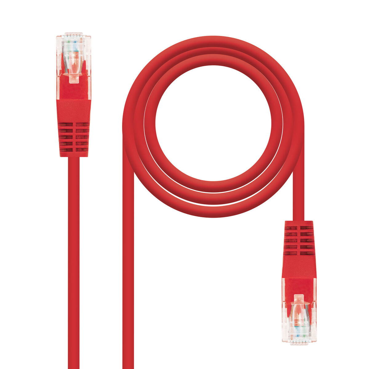 Picture of CAT 6 UTP Cable NANOCABLE 10.20.0403 Red 3 m