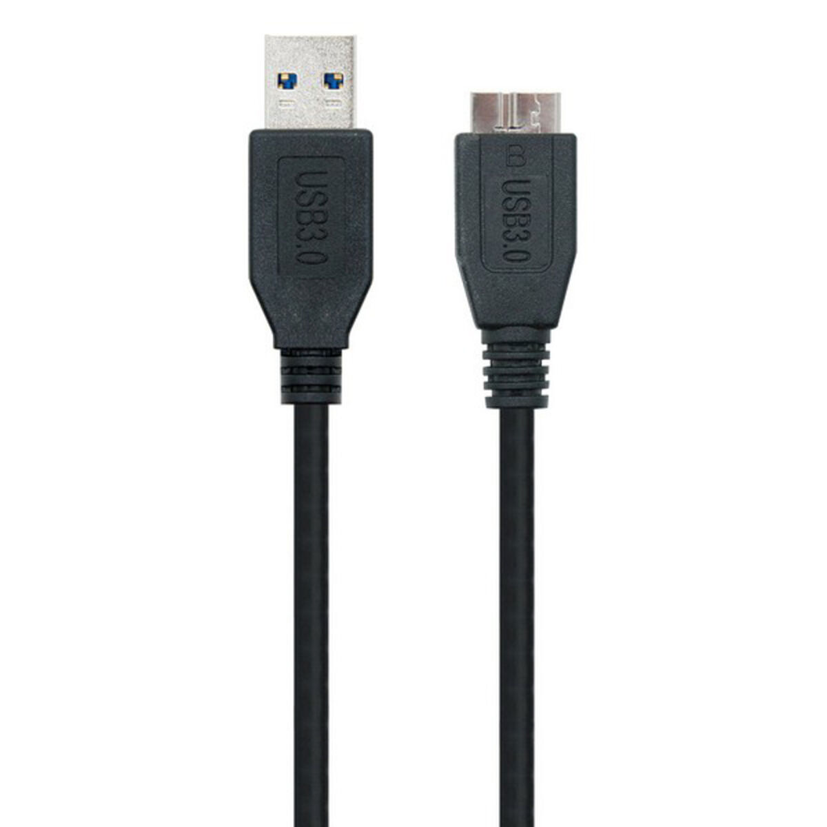 Afbeeldingen van USB 3.0 A to Micro USB B Cable NANOCABLE 10.01.110-BK