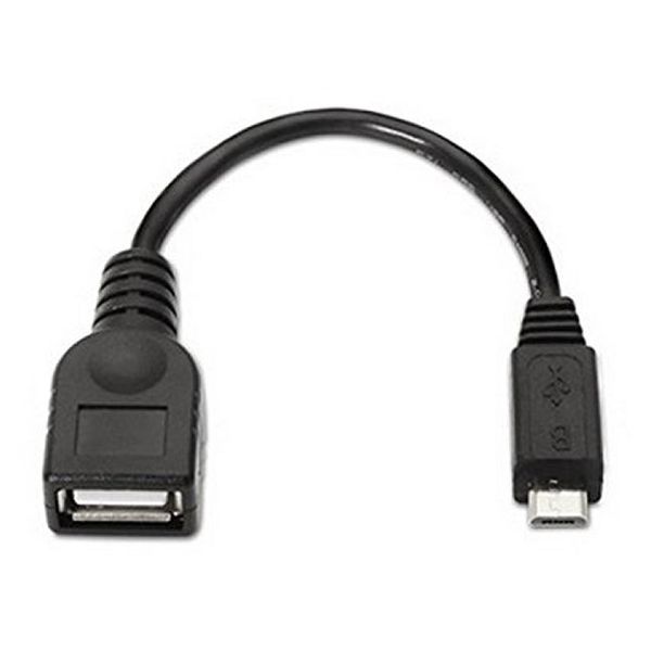 Câble USB 2.0 A vers Micro USB B NANOCABLE 10.01.3500 15 cm Noir   