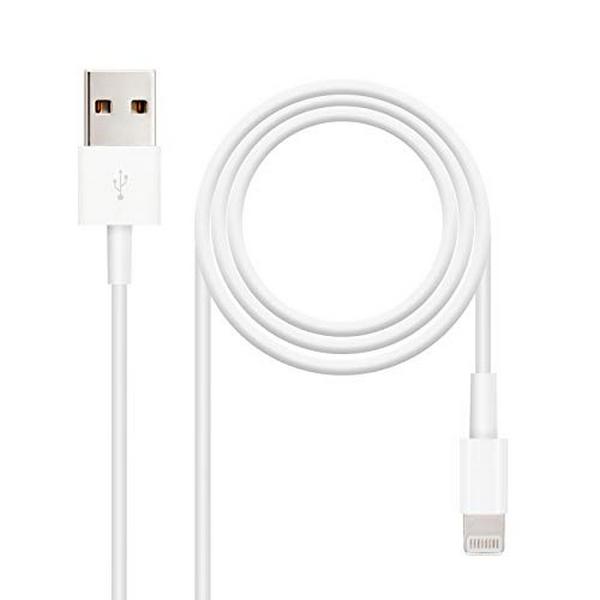Cable Lightning NANOCABLE 10.10.0401 Blanco