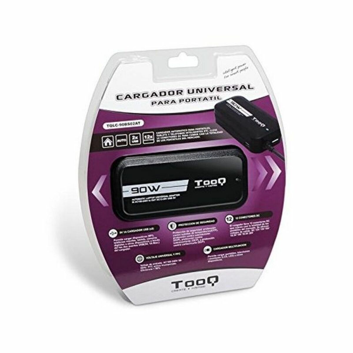 Picture of Laptop Charger TooQ TQLC-90BS02AT 90W Black