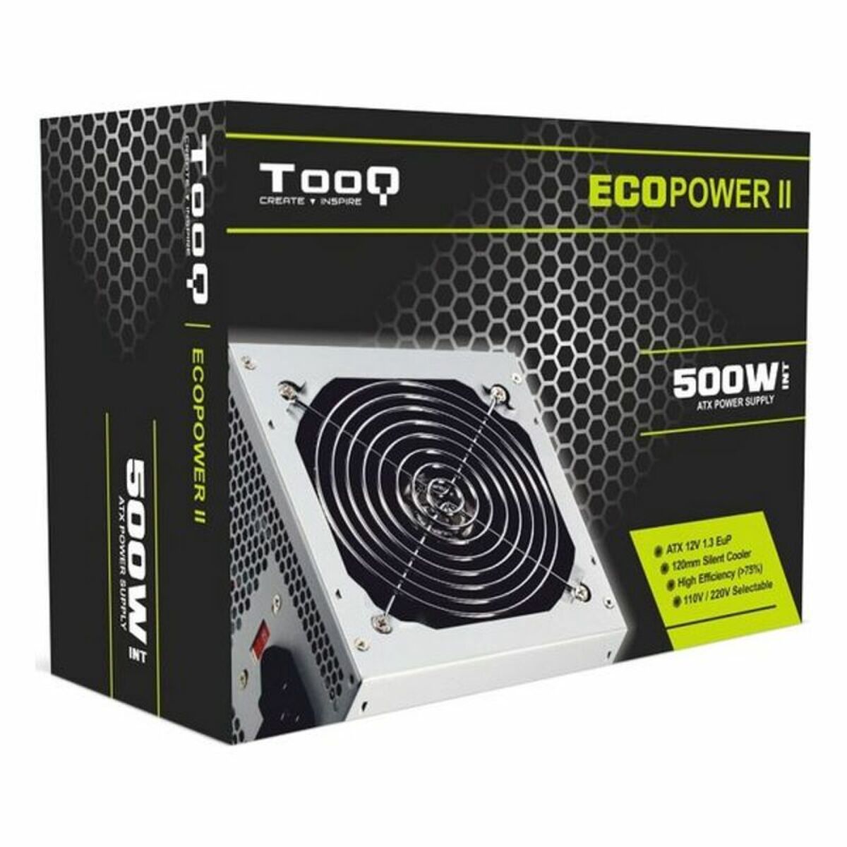 Picture of Power supply TooQ TQEP-500S-INT ATX 500W Silver